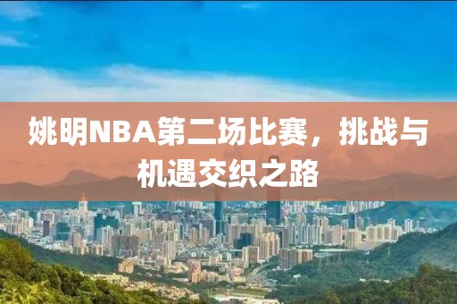 姚明NBA第二场比赛，挑战与机遇交织之路