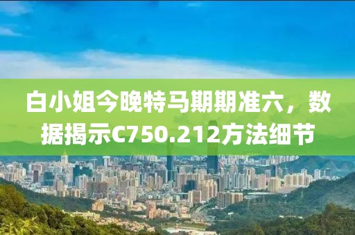 白小姐今晚特马期期准六，数据揭示C750.212方法细节