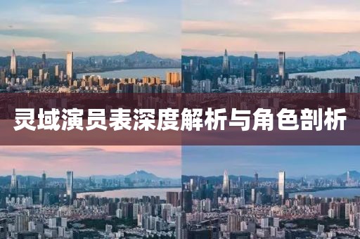 灵域演员表深度解析与角色剖析
