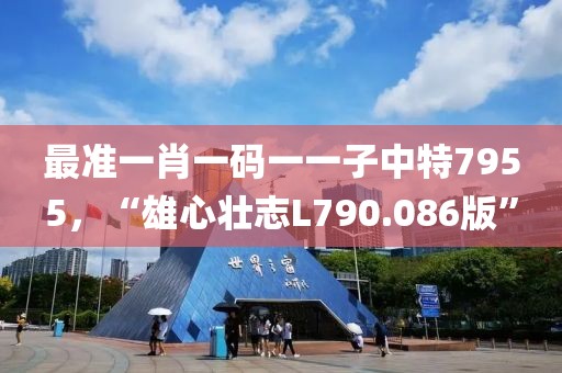 最准一肖一码一一子中特7955，“雄心壮志L790.086版”