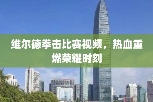 维尔德拳击比赛视频，热血重燃荣耀时刻
