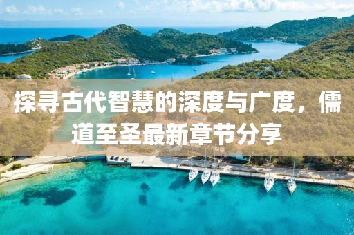 探寻古代智慧的深度与广度，儒道至圣最新章节分享