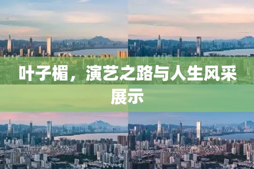 叶子楣，演艺之路与人生风采展示