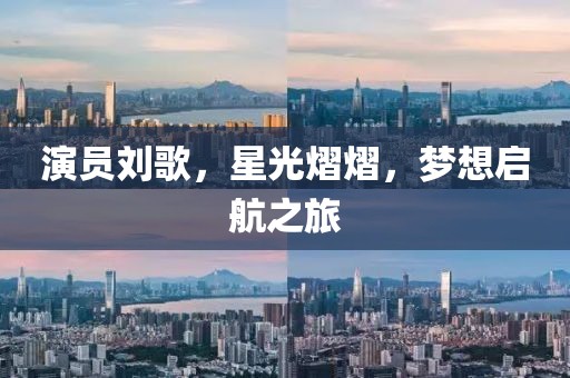 演员刘歌，星光熠熠，梦想启航之旅