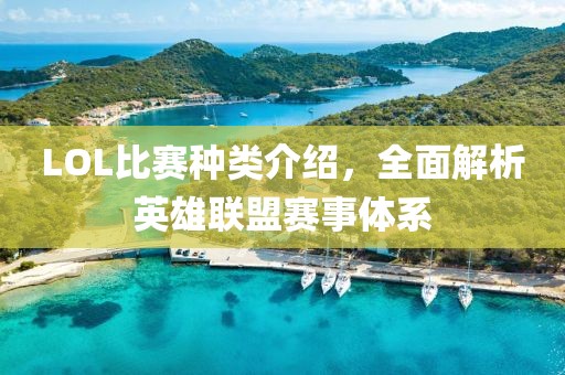LOL比赛种类介绍，全面解析英雄联盟赛事体系