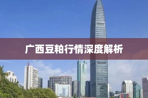 广西豆粕行情深度解析