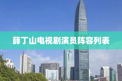薛丁山电视剧演员阵容列表