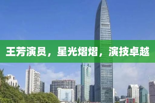王芳演员，星光熠熠，演技卓越