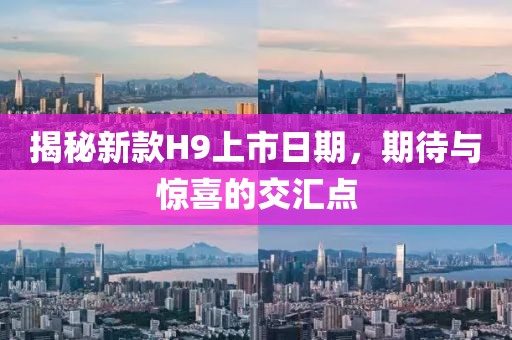 揭秘新款H9上市日期，期待与惊喜的交汇点