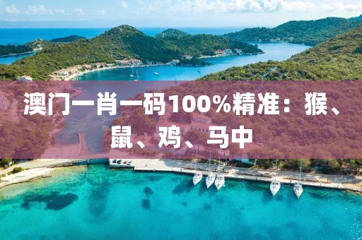 澳门一肖一码100%精准：猴、鼠、鸡、马中