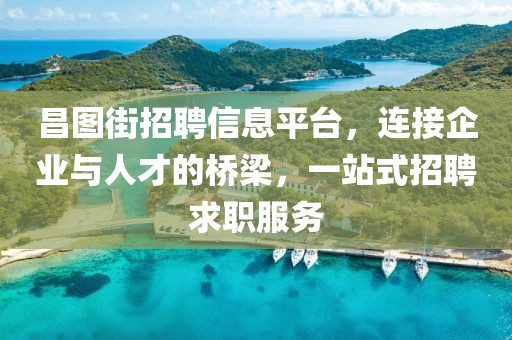 昌图街招聘信息平台，连接企业与人才的桥梁，一站式招聘求职服务
