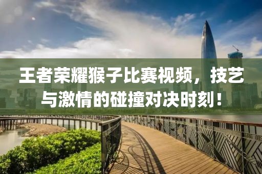 王者荣耀猴子比赛视频，技艺与激情的碰撞对决时刻！