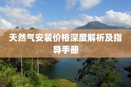 天然气安装价格深度解析及指导手册