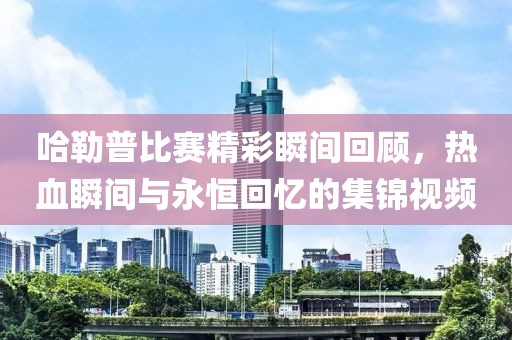 哈勒普比赛精彩瞬间回顾，热血瞬间与永恒回忆的集锦视频