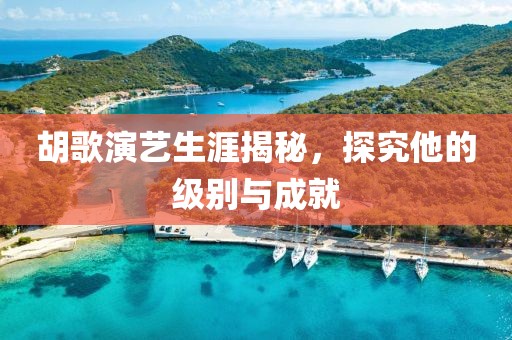 胡歌演艺生涯揭秘，探究他的级别与成就
