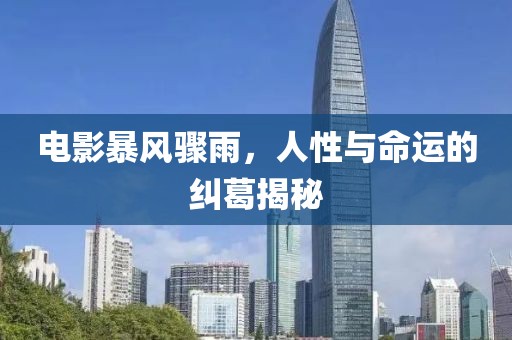 电影暴风骤雨，人性与命运的纠葛揭秘