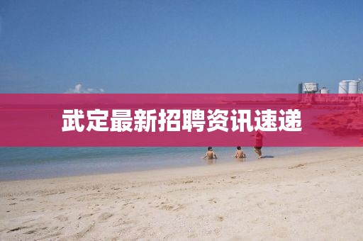 武定最新招聘资讯速递
