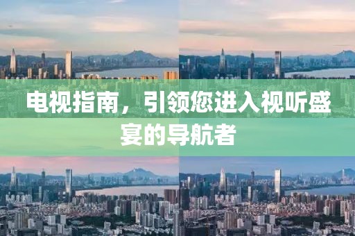 电视指南，引领您进入视听盛宴的导航者