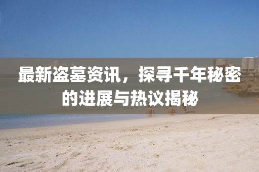 最新盗墓资讯，探寻千年秘密的进展与热议揭秘