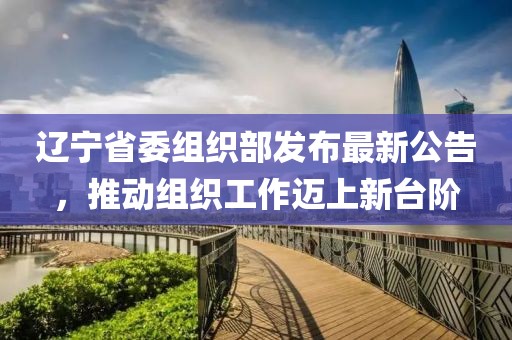 辽宁省委组织部发布最新公告，推动组织工作迈上新台阶