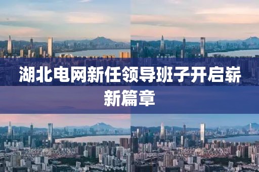 湖北电网新任领导班子开启崭新篇章
