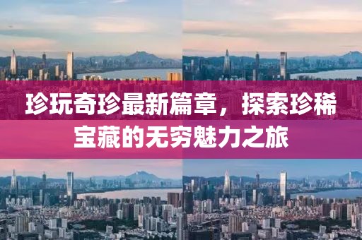 珍玩奇珍最新篇章，探索珍稀宝藏的无穷魅力之旅