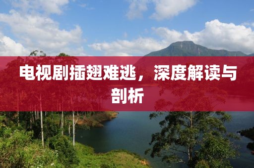 电视剧插翅难逃，深度解读与剖析