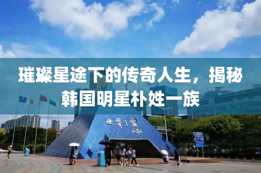 璀璨星途下的传奇人生，揭秘韩国明星朴姓一族