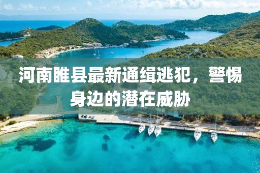 河南睢县最新通缉逃犯，警惕身边的潜在威胁