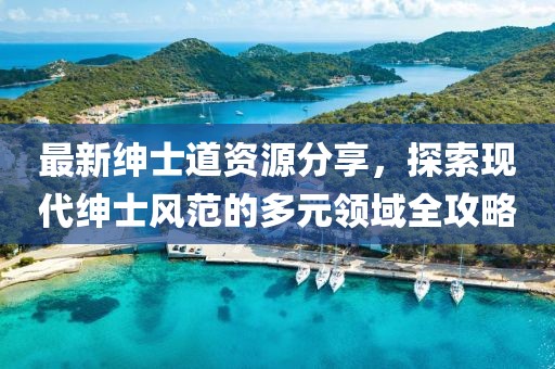 最新绅士道资源分享，探索现代绅士风范的多元领域全攻略