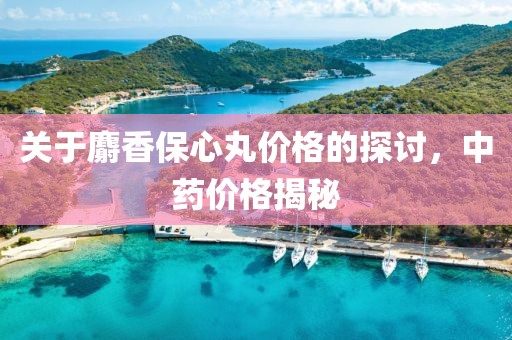 关于麝香保心丸价格的探讨，中药价格揭秘