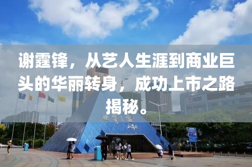 谢霆锋，从艺人生涯到商业巨头的华丽转身，成功上市之路揭秘。