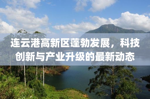 连云港高新区蓬勃发展，科技创新与产业升级的最新动态