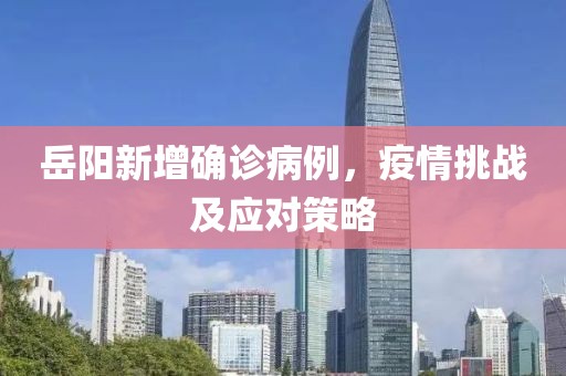 岳阳新增确诊病例，疫情挑战及应对策略