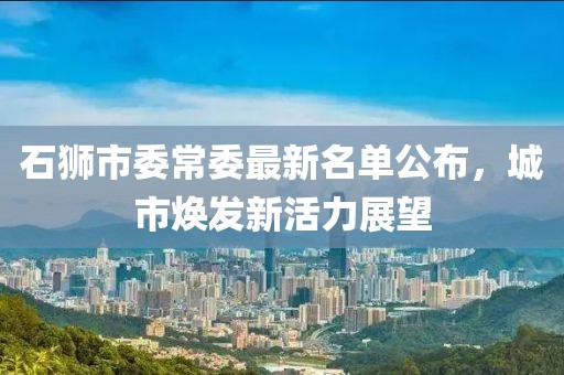 石狮市委常委最新名单公布，城市焕发新活力展望