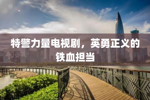 特警力量电视剧，英勇正义的铁血担当