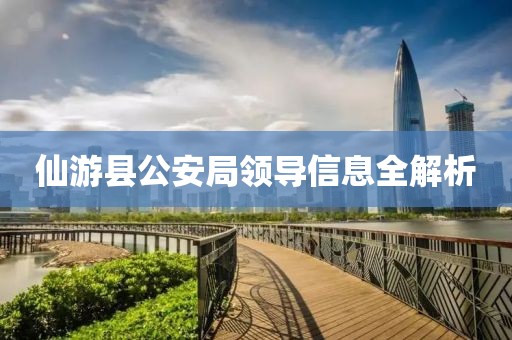 仙游县公安局领导信息全解析