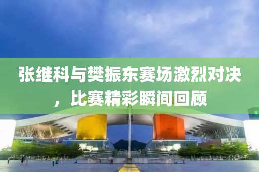 张继科与樊振东赛场激烈对决，比赛精彩瞬间回顾