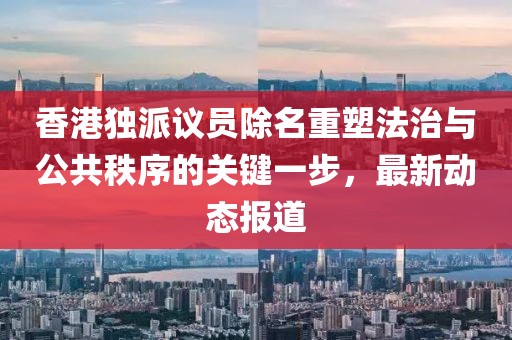 香港独派议员除名重塑法治与公共秩序的关键一步，最新动态报道