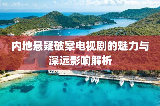 内地悬疑破案电视剧的魅力与深远影响解析