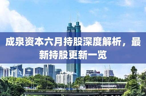 成泉资本六月持股深度解析，最新持股更新一览