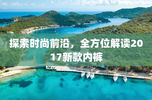 探索时尚前沿，全方位解读2017新款内裤