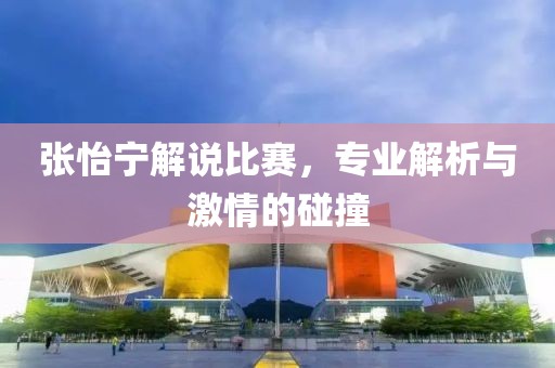 张怡宁解说比赛，专业解析与激情的碰撞