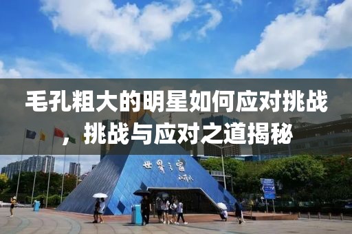 毛孔粗大的明星如何应对挑战，挑战与应对之道揭秘