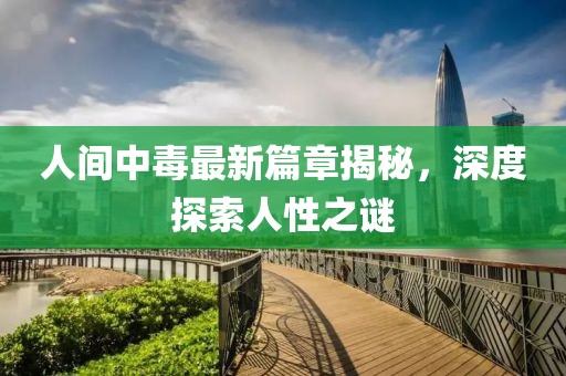 人间中毒最新篇章揭秘，深度探索人性之谜