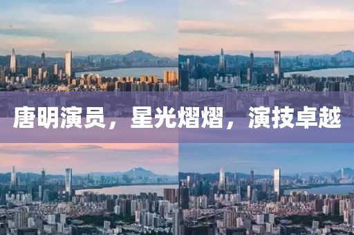 唐明演员，星光熠熠，演技卓越