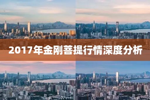 2017年金刚菩提行情深度分析