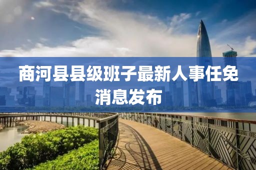 商河县县级班子最新人事任免消息发布
