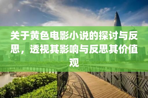 关于黄色电影小说的探讨与反思，透视其影响与反思其价值观
