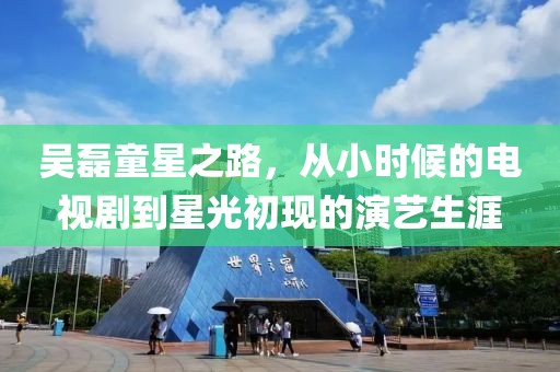 吴磊童星之路，从小时候的电视剧到星光初现的演艺生涯